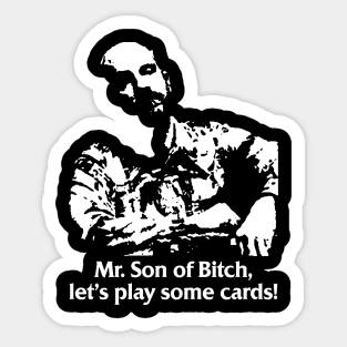 Teddy Kgb Quote Sticker